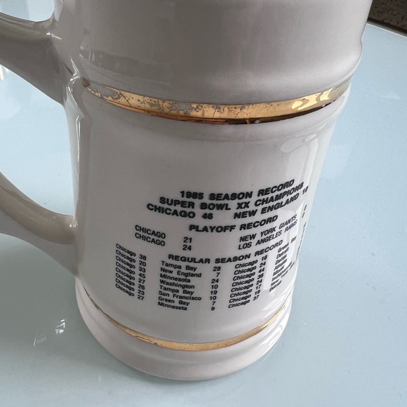 Chicago Bears 1985 Super Bowl Champion Beer Stein - Picture 2 of 4